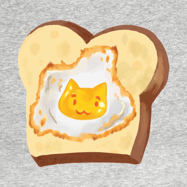 Toast Cat by KaijuCupcakes